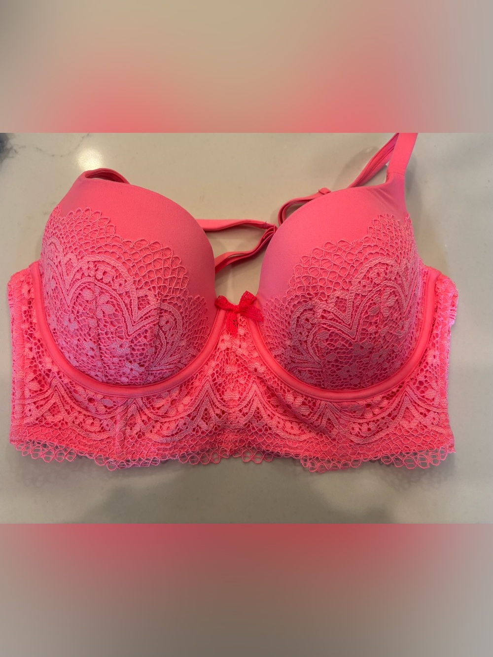 EUC Victoria’s Secret Body by Victoria Lined Demi Bra